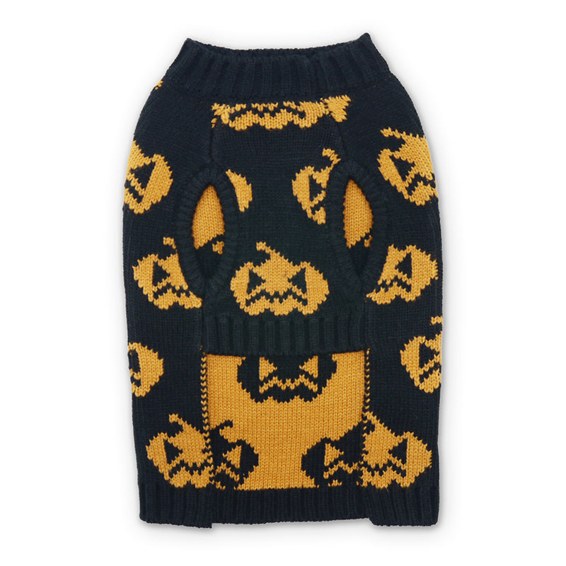 jack-o-lantern sweater