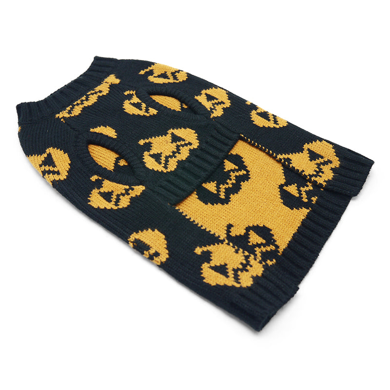 jack-o-lantern sweater