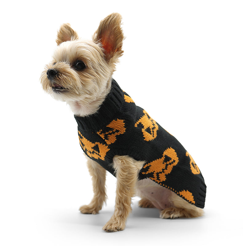 jack-o-lantern sweater
