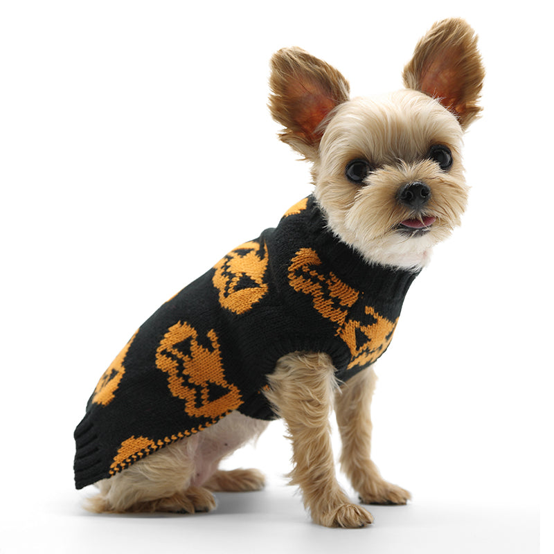 jack-o-lantern sweater