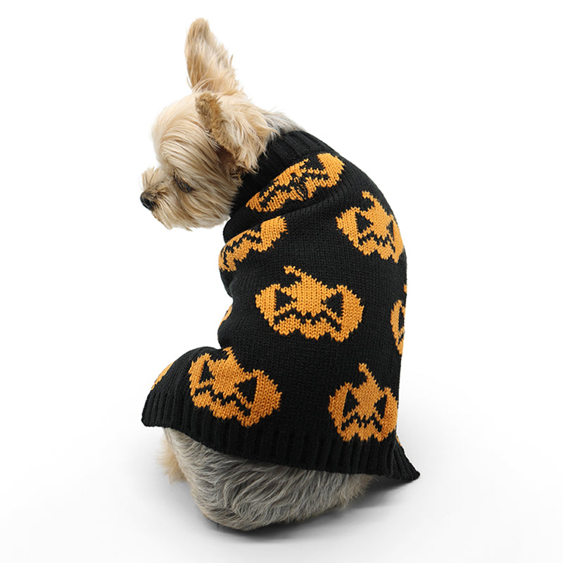 jack-o-lantern sweater