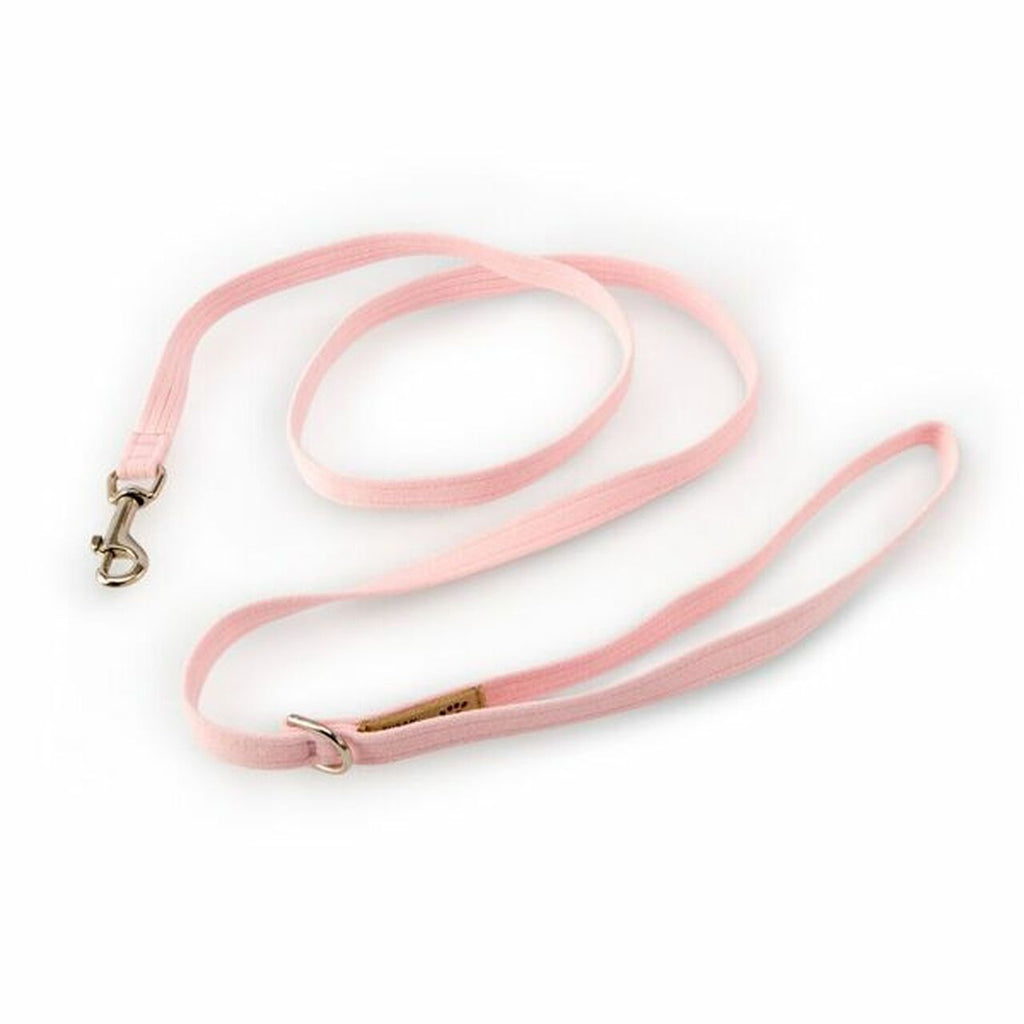 ultra-suede leash - puppy pink
