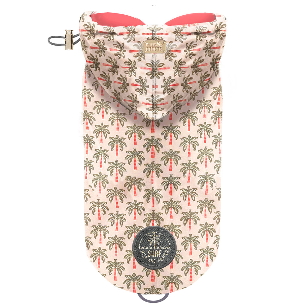 paloma palm tree raincoat -orange/khaki - few left!