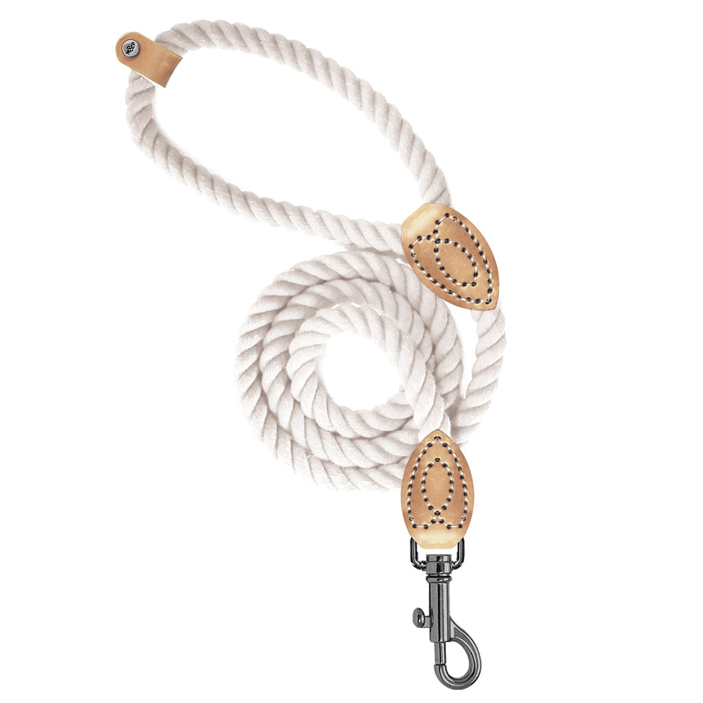 nemo rope leash - cream