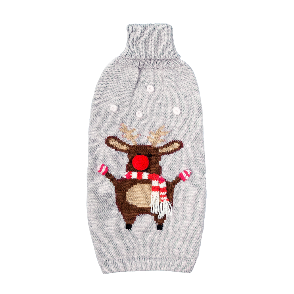 xmas moose alpaca sweater - just a couple remain!