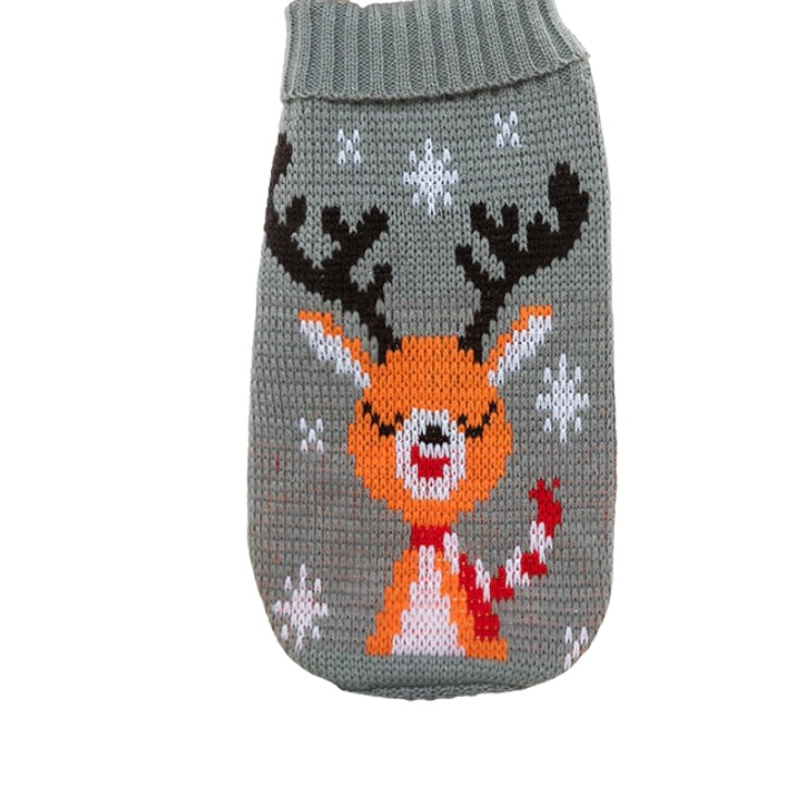 reindeer snowflake sweater