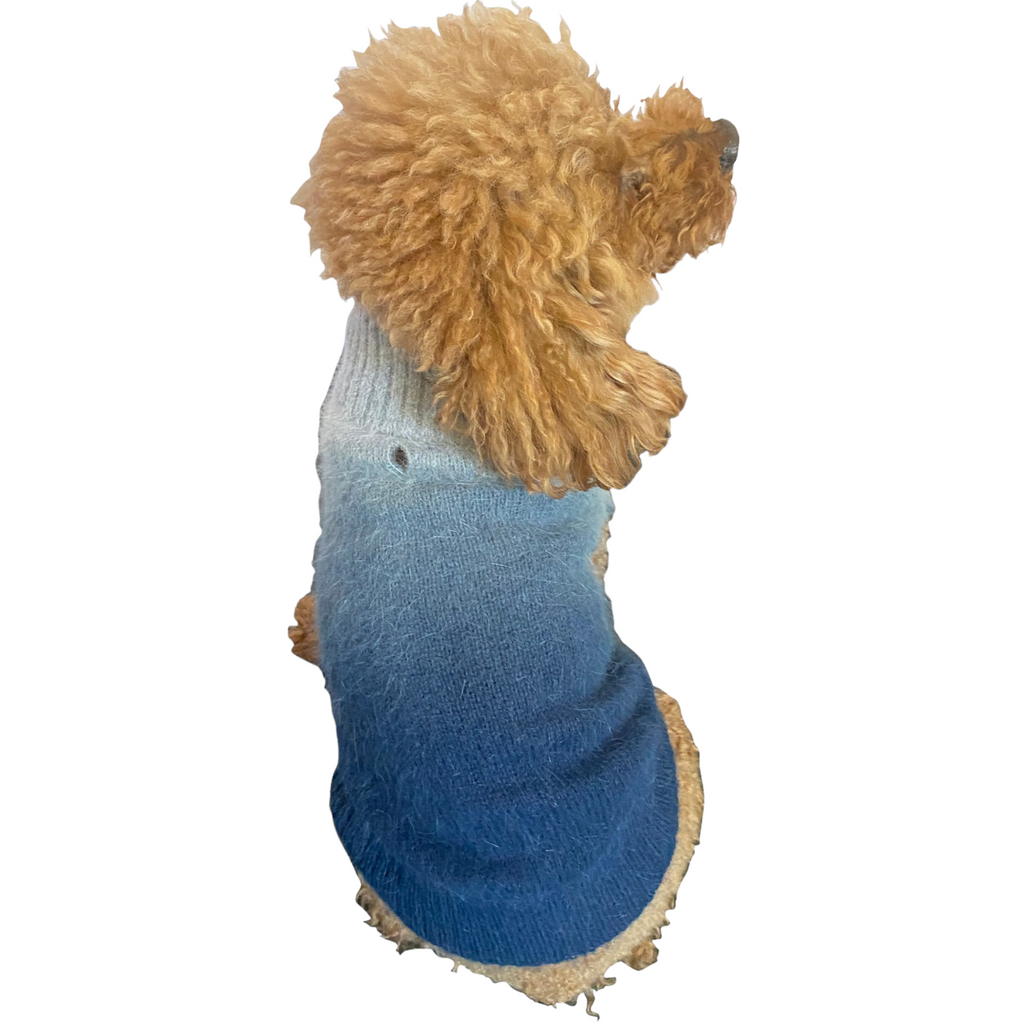 ocean ombre angora blend sweater