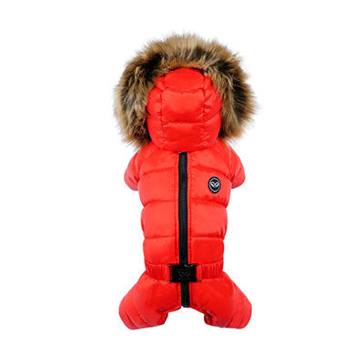 love down padded snowsuit - red - 1 s/m left!