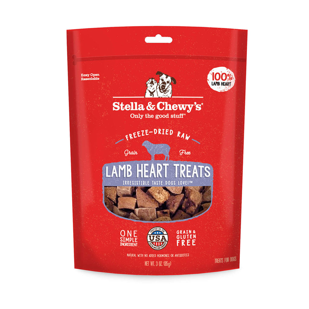 stella & chewy - freeze dried lamb heart treats