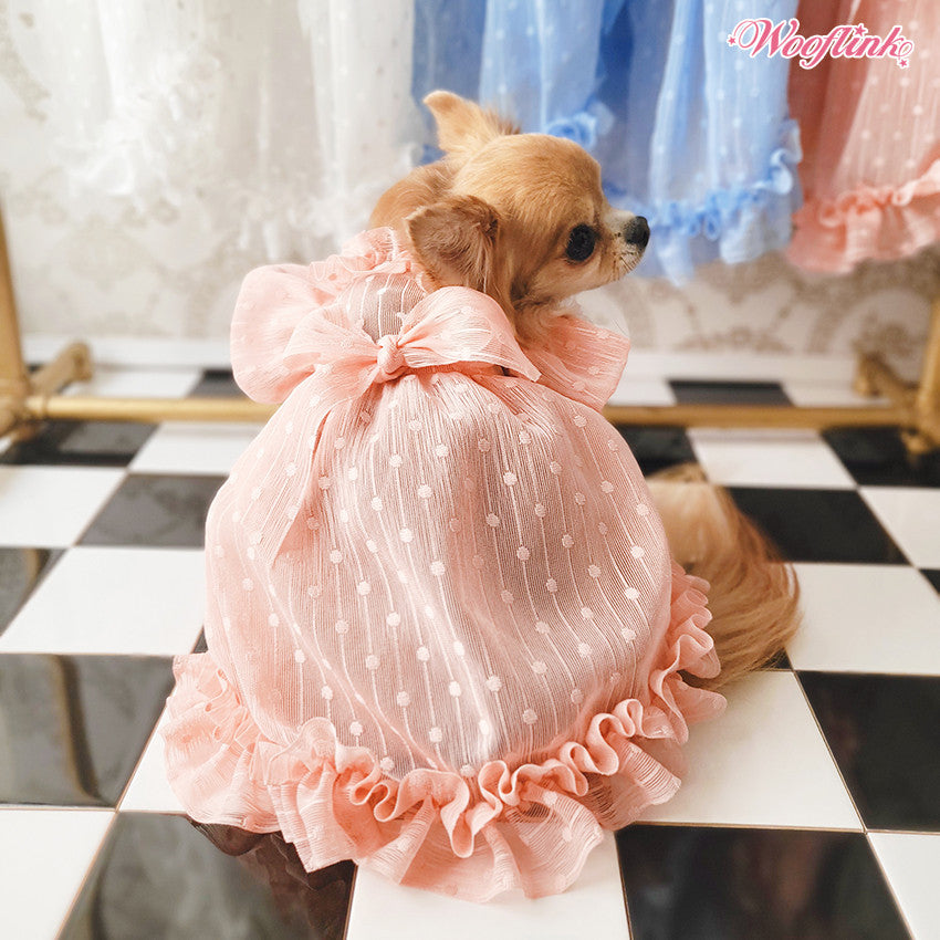bridesmaid dog dress pink last one barking babies