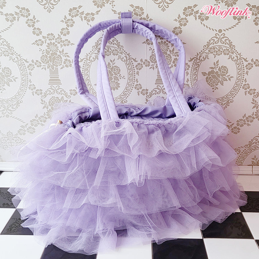 daydream tulle bag - purple