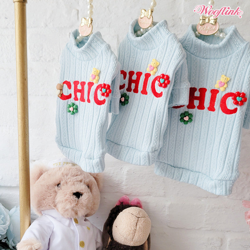 chic charms sweater