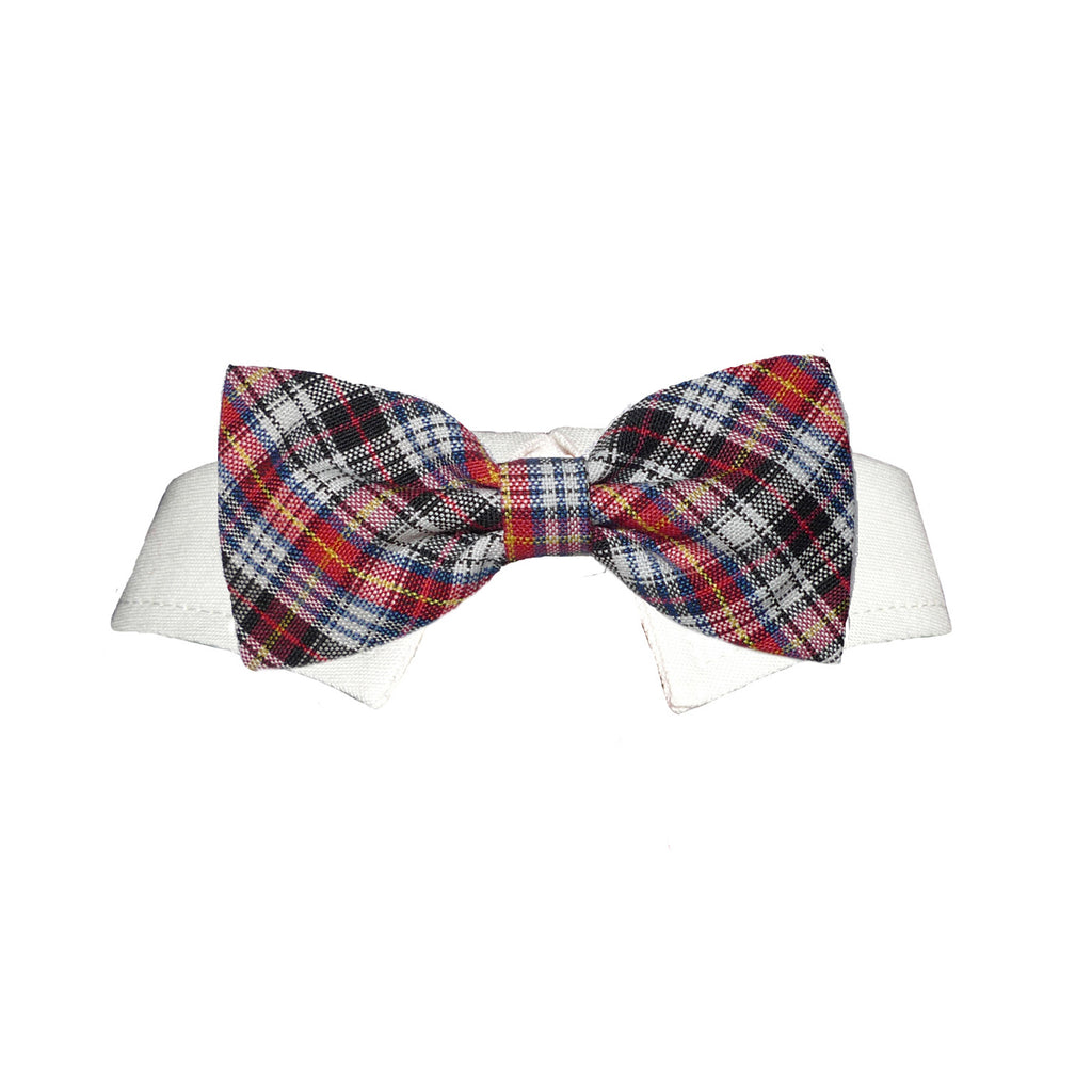 jeremy plaid bow tie