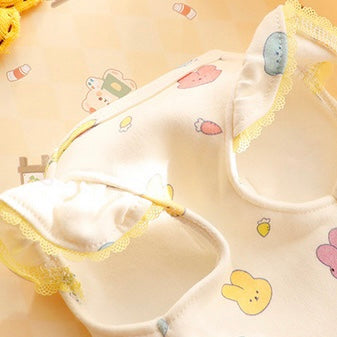 cute rabbit tee with ruffle sleeve - 1 xxs left!