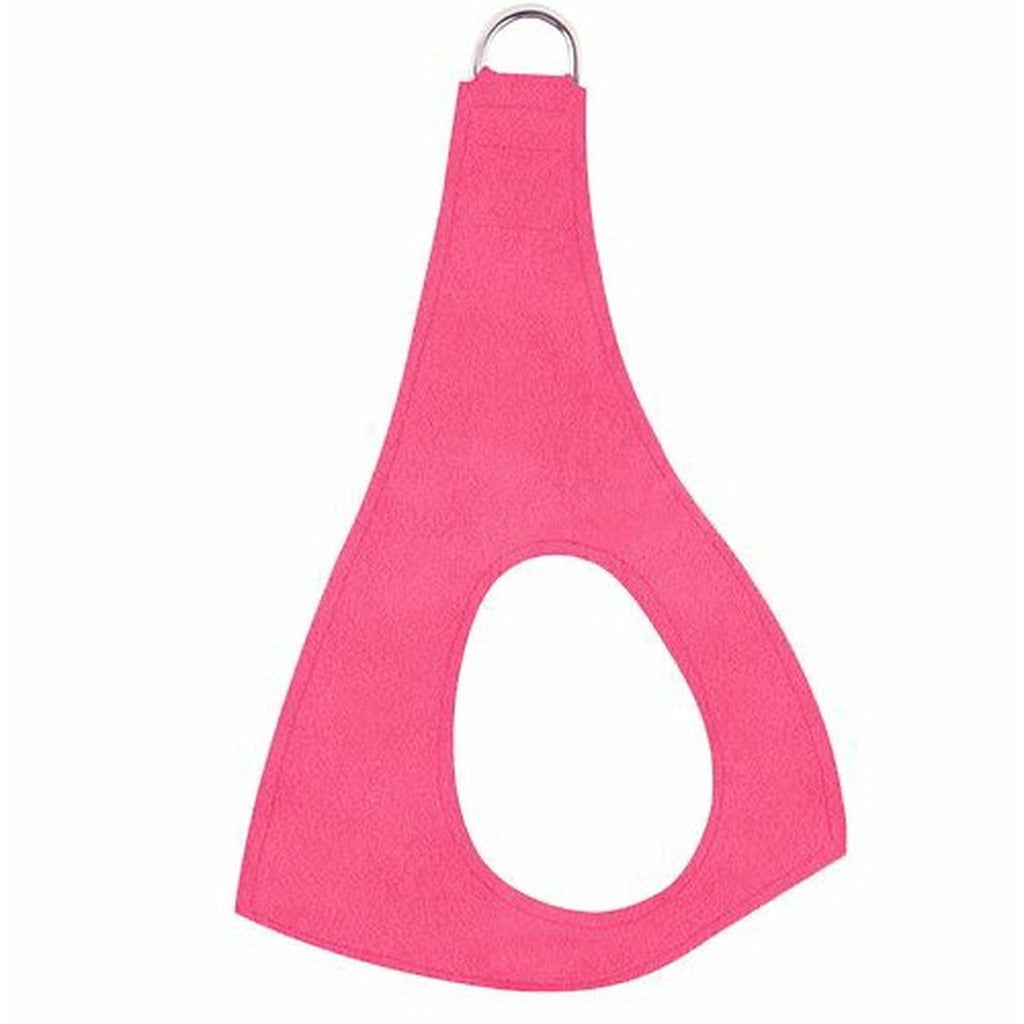 ultra-suede step in harness - perfect pink
