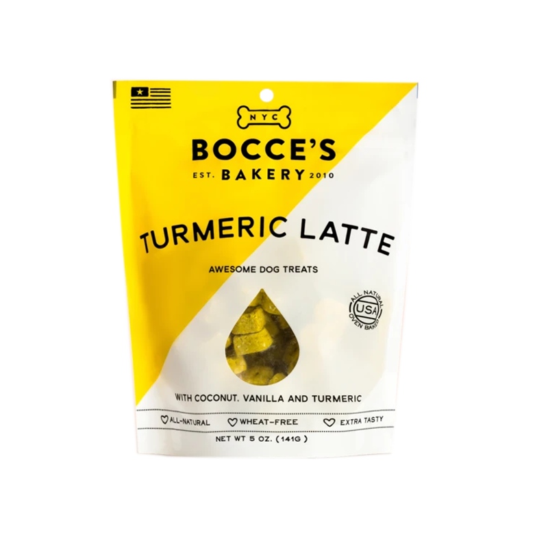 bocce's bakery - turmeric latte treats