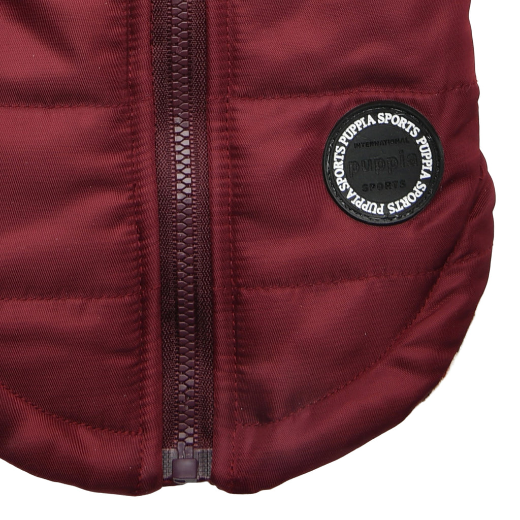 donovan harness coat - burgundy