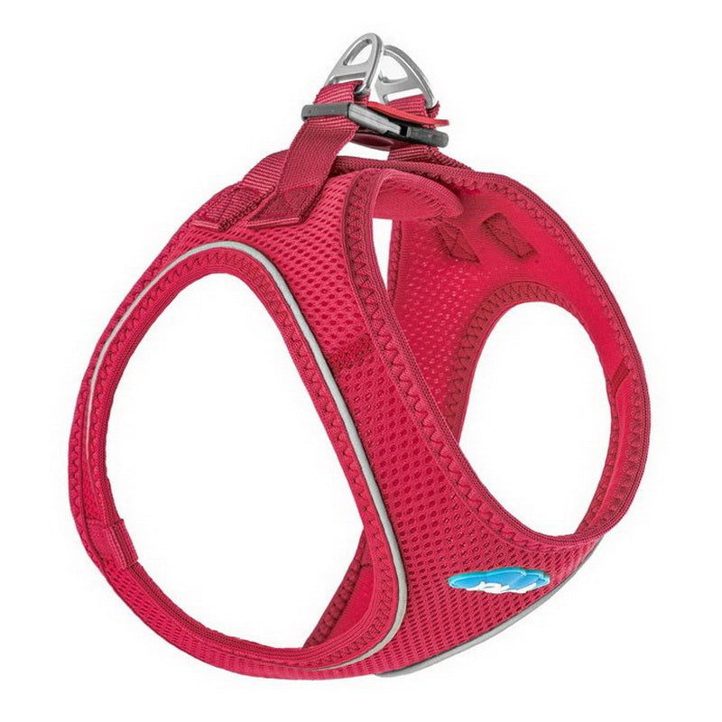 plush adjustable harness - peacock pink