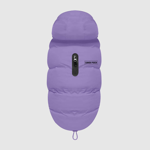 classic waterproof puffer - violet