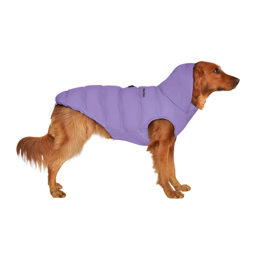 classic waterproof puffer - violet
