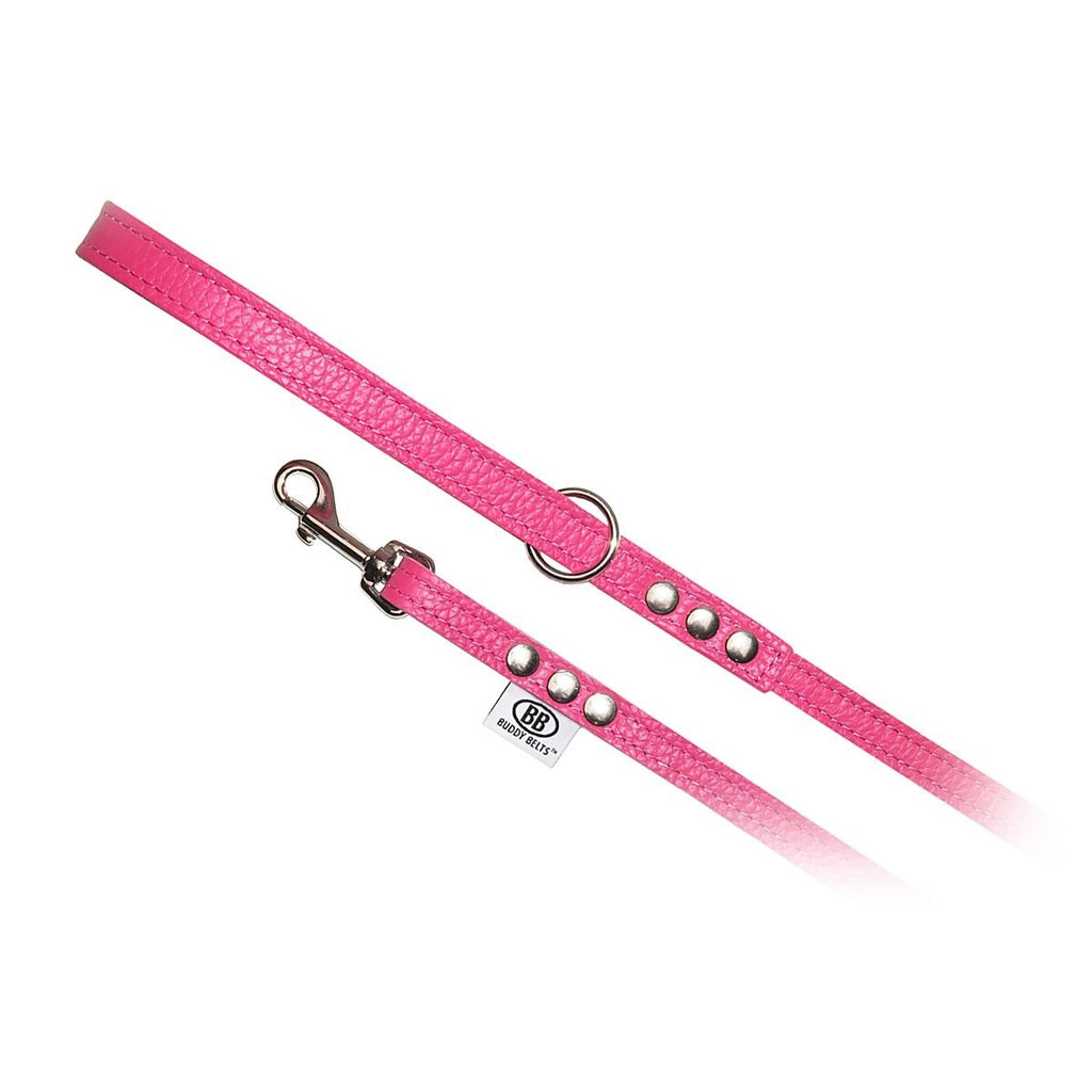 hot pink buddy belt leash - 3 styles