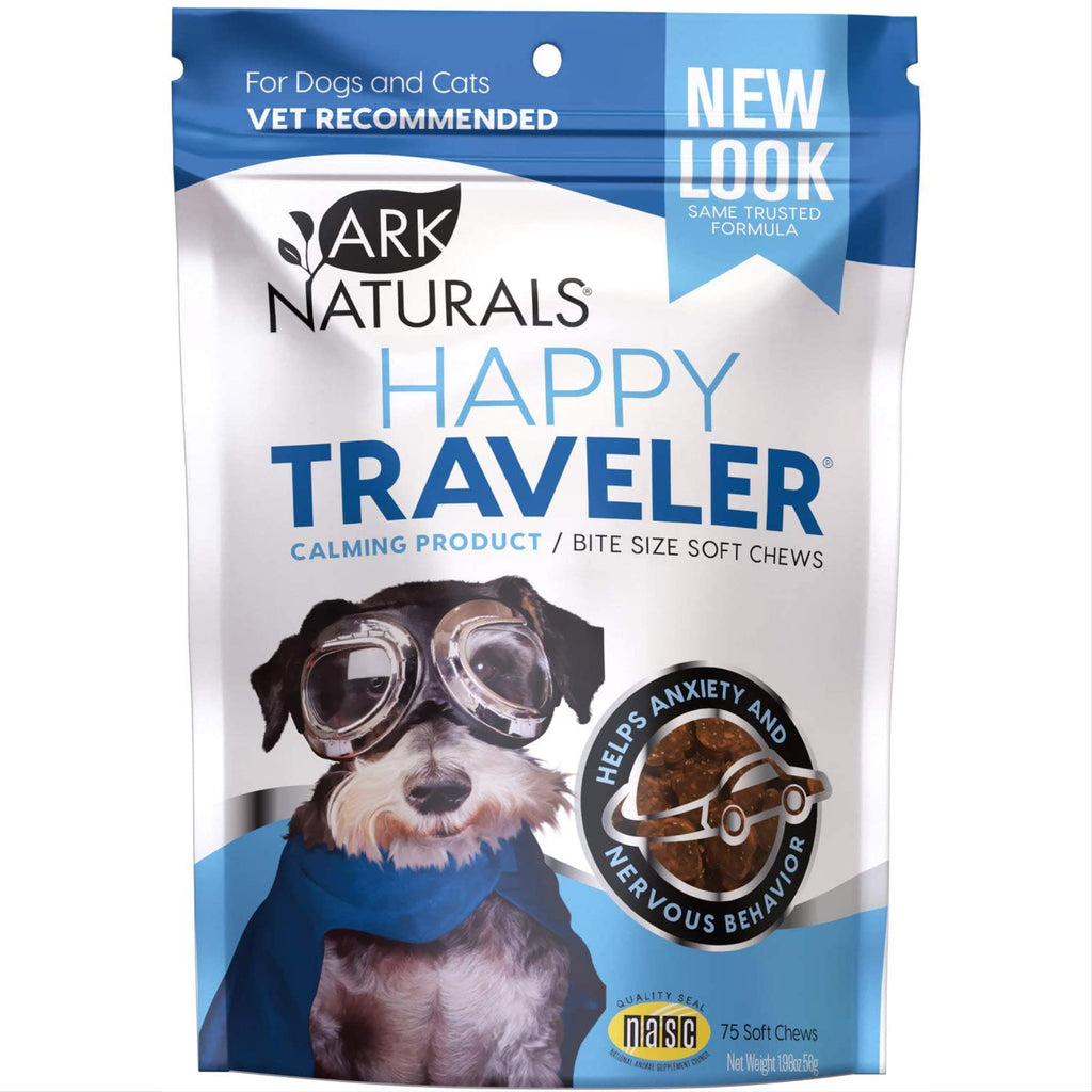 ark naturals happy traveler bite size soft chews barking babies