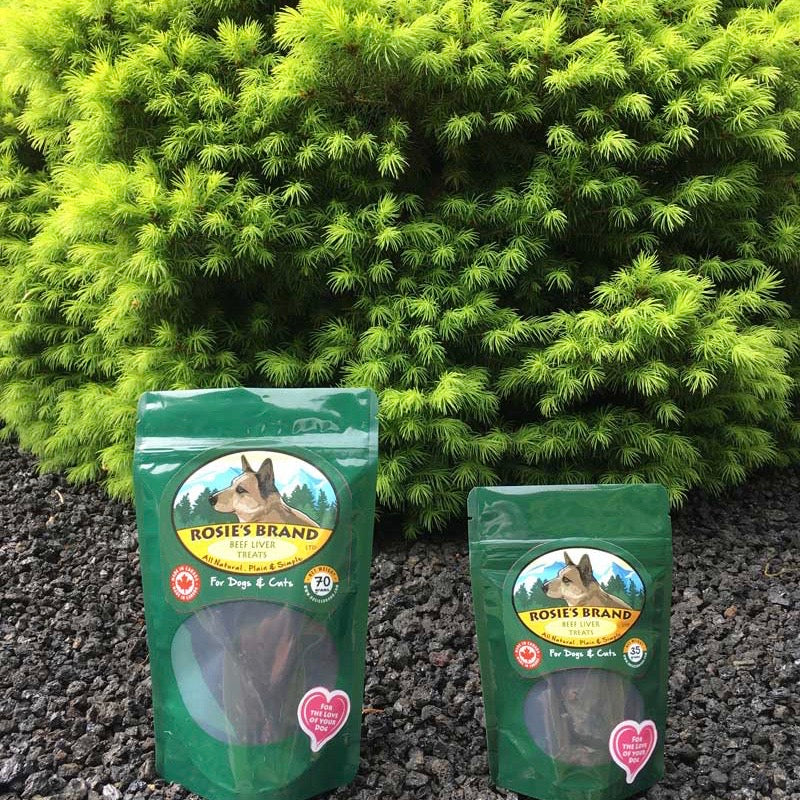 rosie's brand beef liver dog treats
