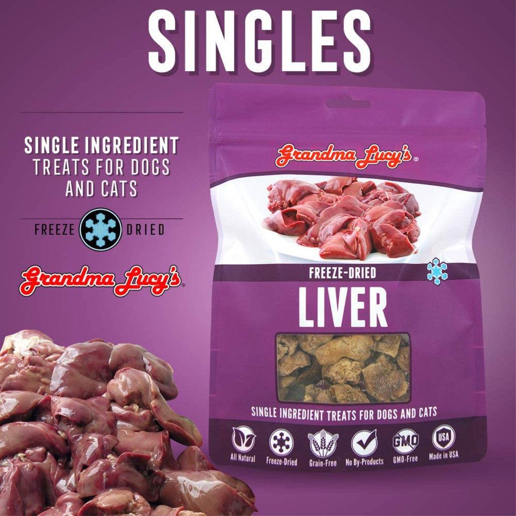 grandma lucy's freeze dried beef liver treats