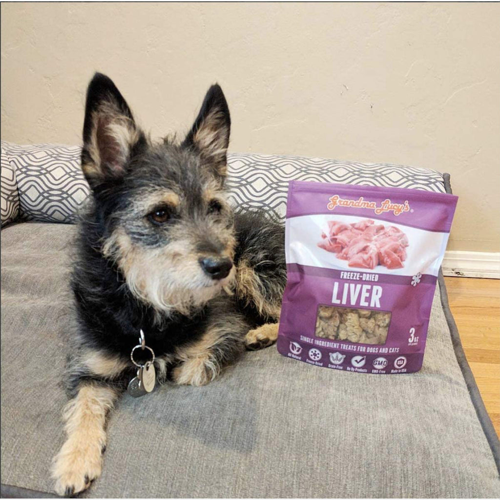 grandma lucy's freeze dried beef liver treats