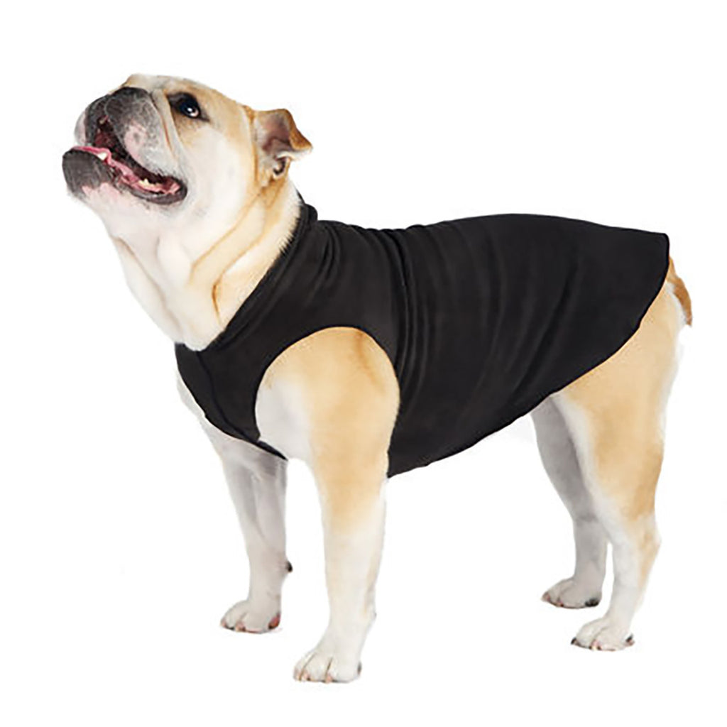 black stretch fleece barking babies