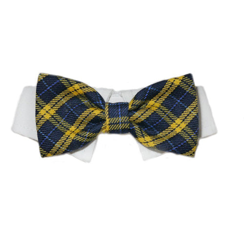 bruce plaid bow tie
