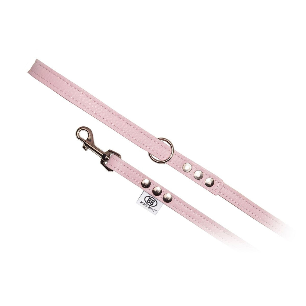 buddy belt leather leash - 5 colour options barking babies