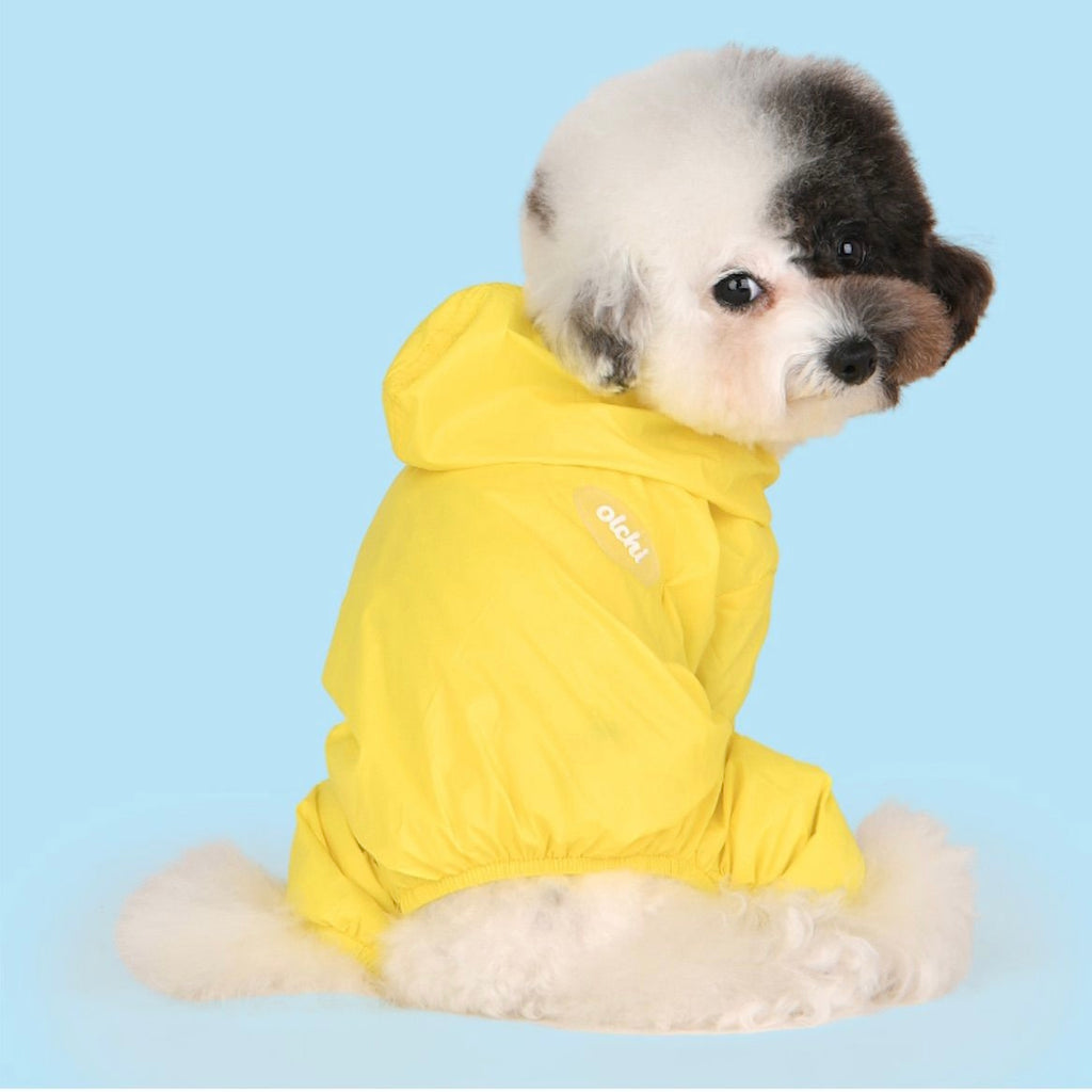 candy all-in-one rainsuit - yellow