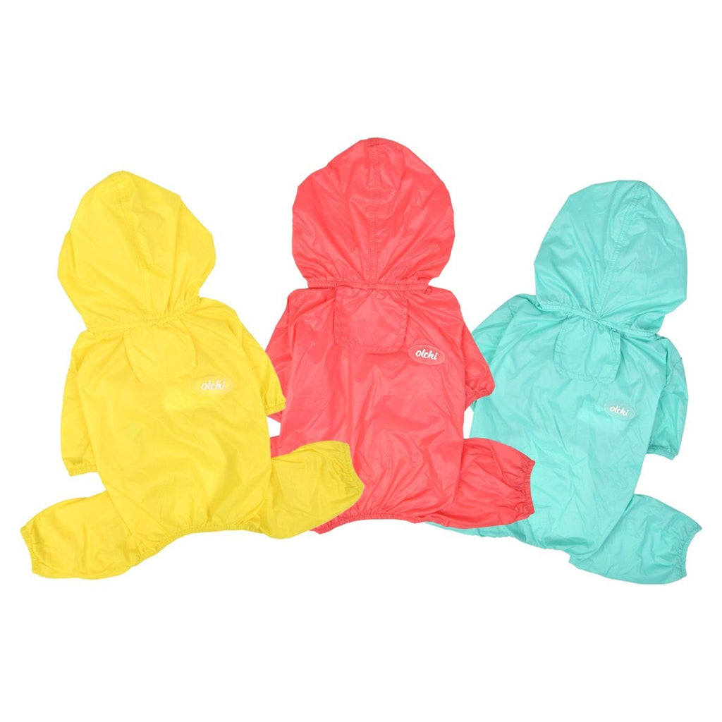 candy all-in-one rainsuit - yellow