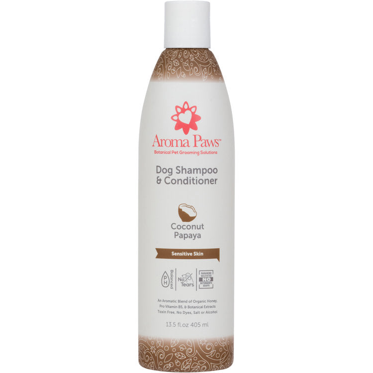 coconut papaya shampoo - sensitive skin barking babies