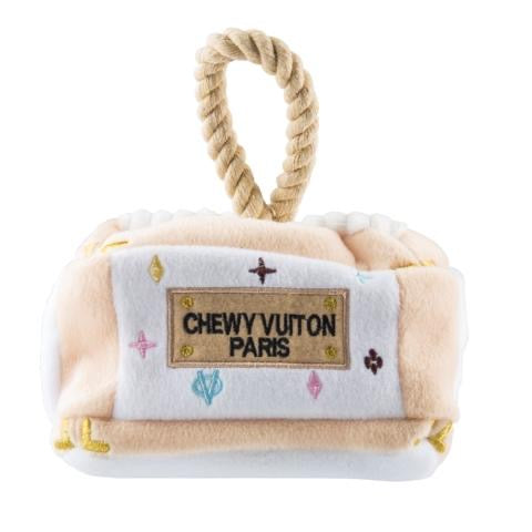 chewy vuitton trunk activity house - ivory