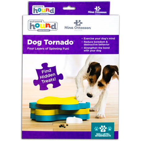 dog tornado puzzle toy