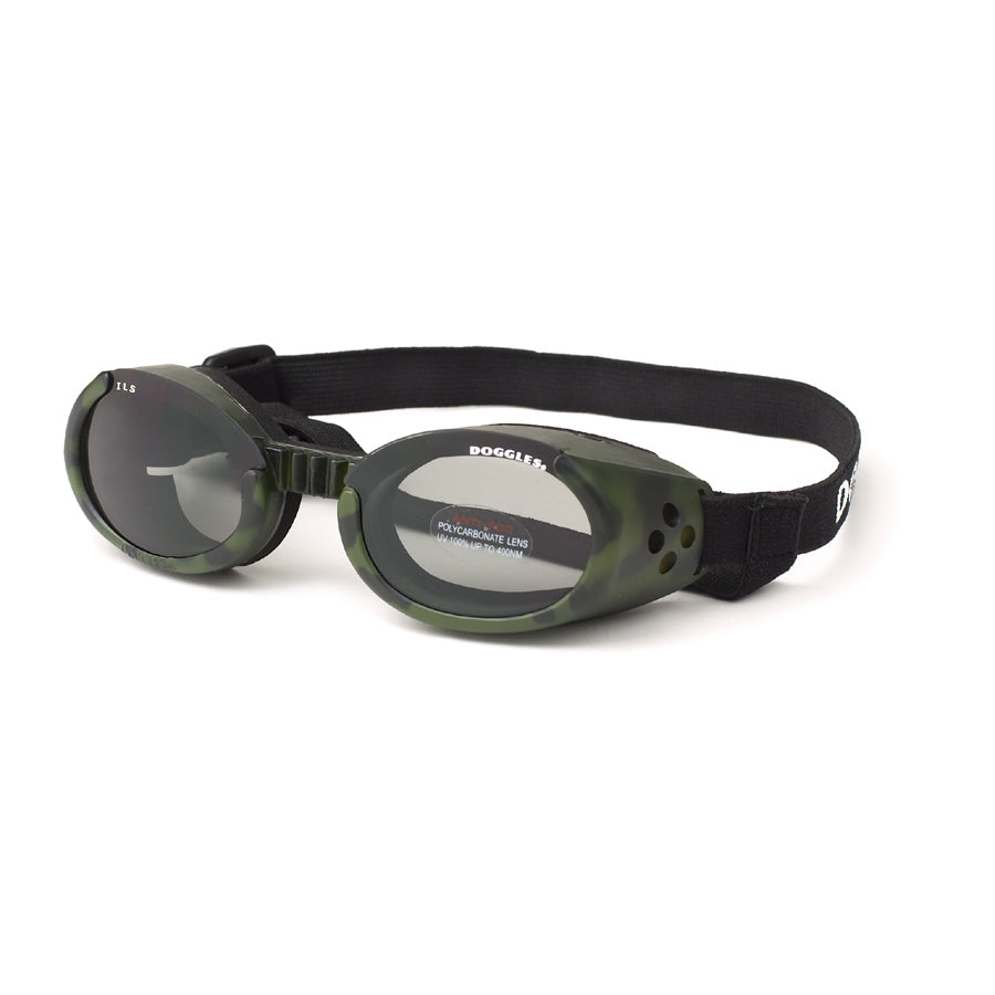 doggles - camo frames with smoke lens