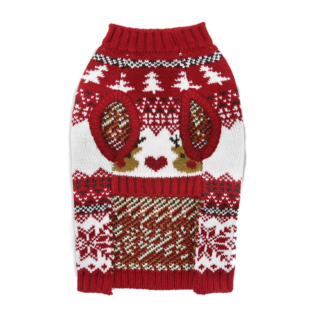 reindeer fairisle sweater