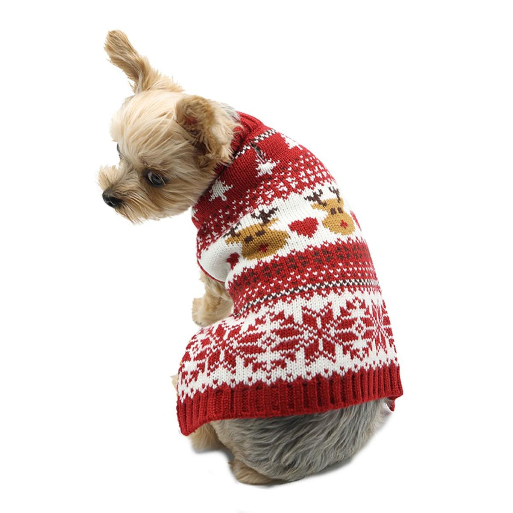 reindeer fairisle sweater - xs or small available