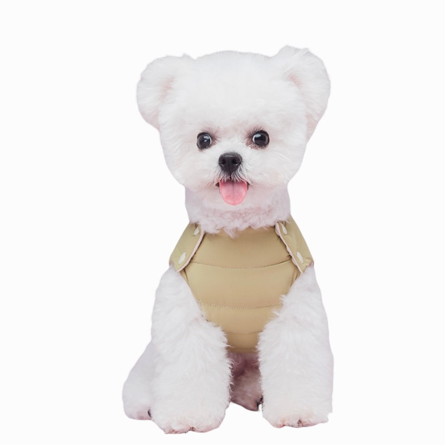 double color down coat - green - frenchie sizes left!
