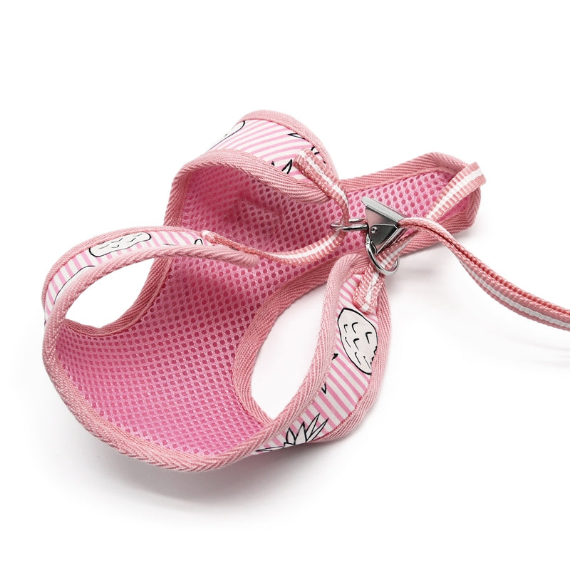 pineapple harness - pink - 1 large left!