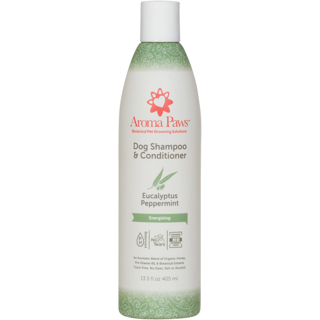 eucalyptus & peppermint shampoo - energizing barking babies