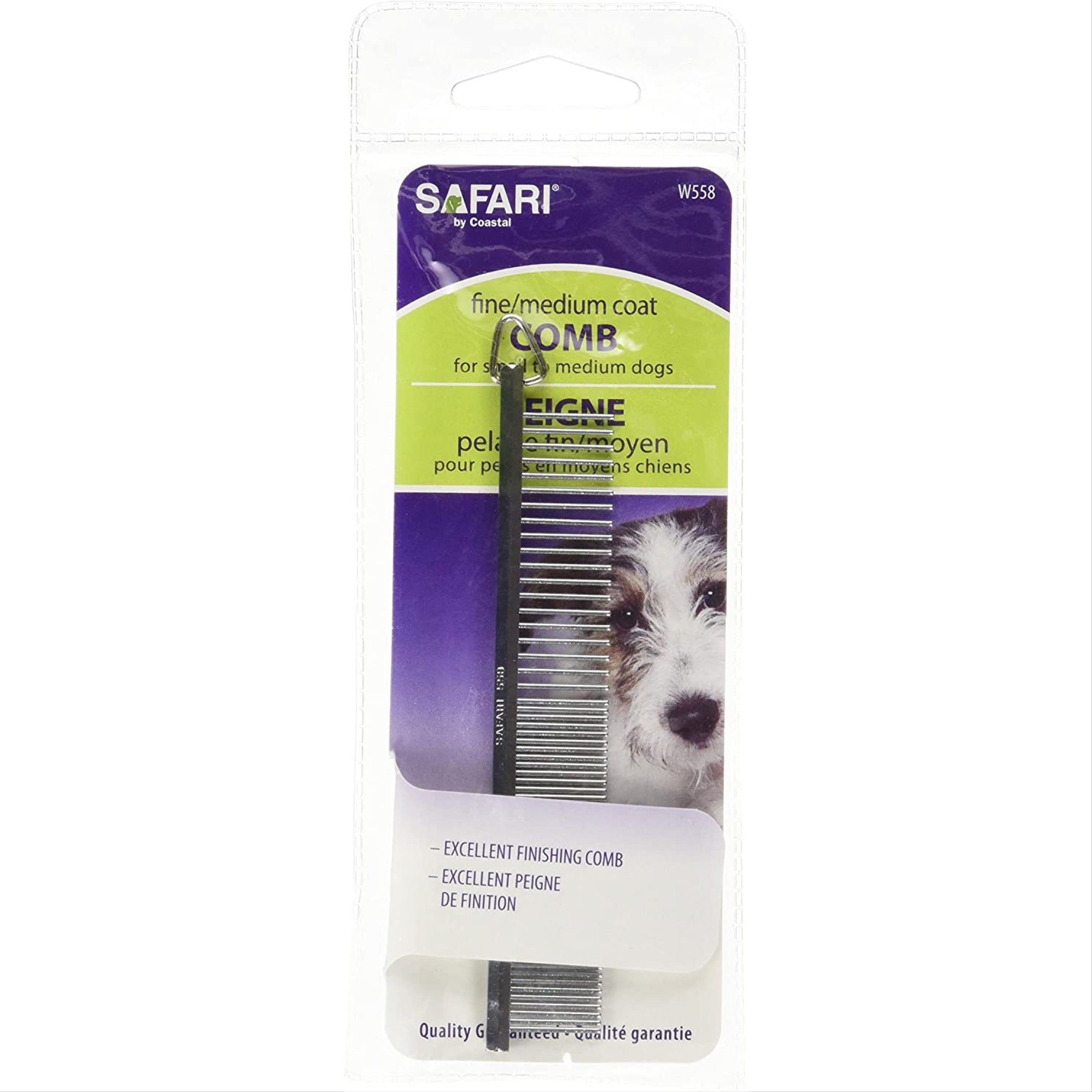 face finishing comb 4.5