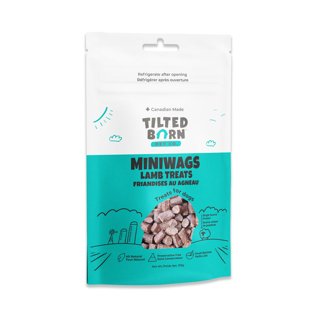 tilted barn mini wags lamb treats