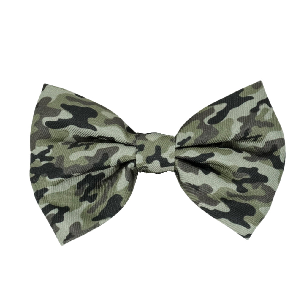 bow tie - green camo