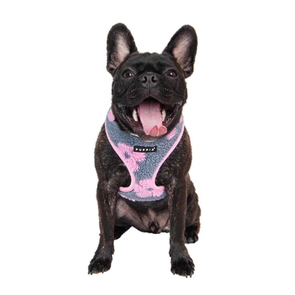 ren fleece harness - pink - available in medium!