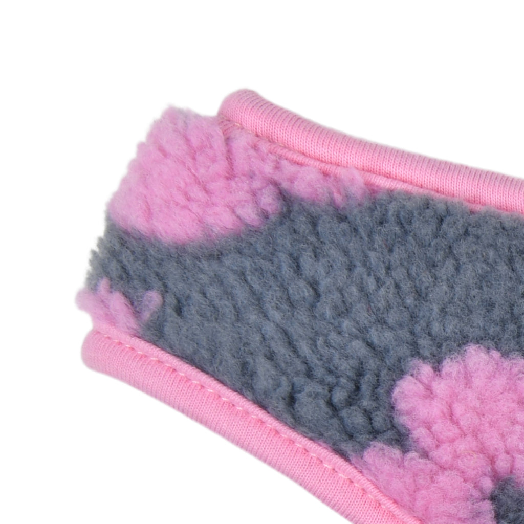 ren fleece harness - pink - available in medium!