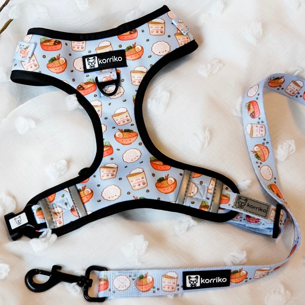 adjustable harness with front-clip - ramen 1 xs left!