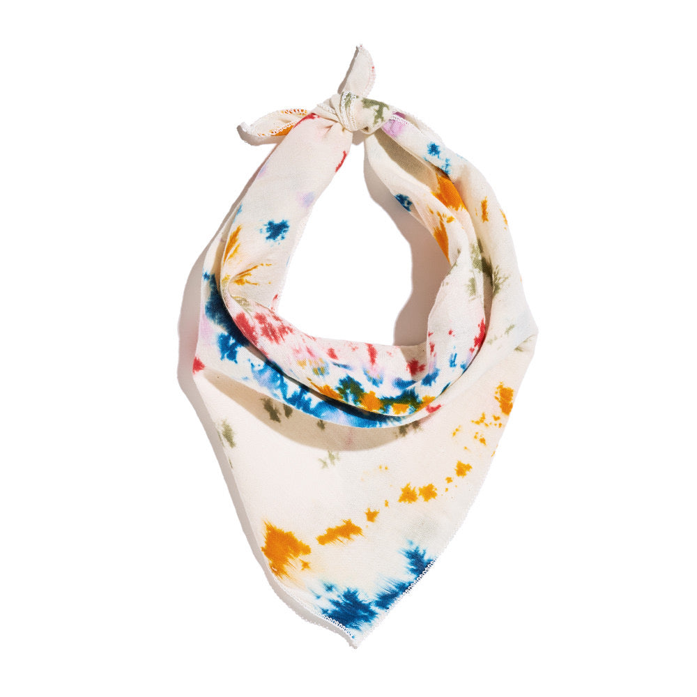 cotton tie-dye bandana - henri